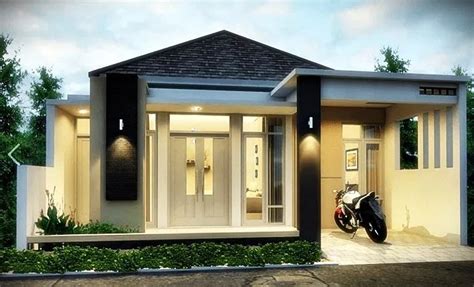 desain rumah minimalis tampak depan terbaru