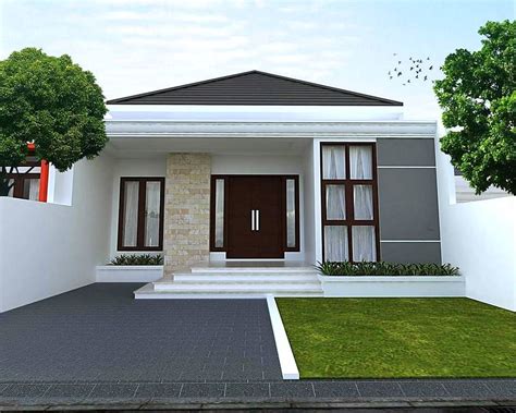 desain rumah minimalis model villa