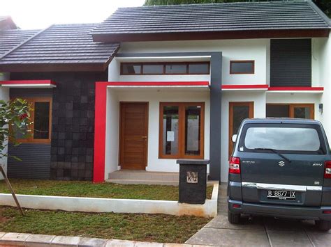 contoh desain rumah minimalis pakai batu alam